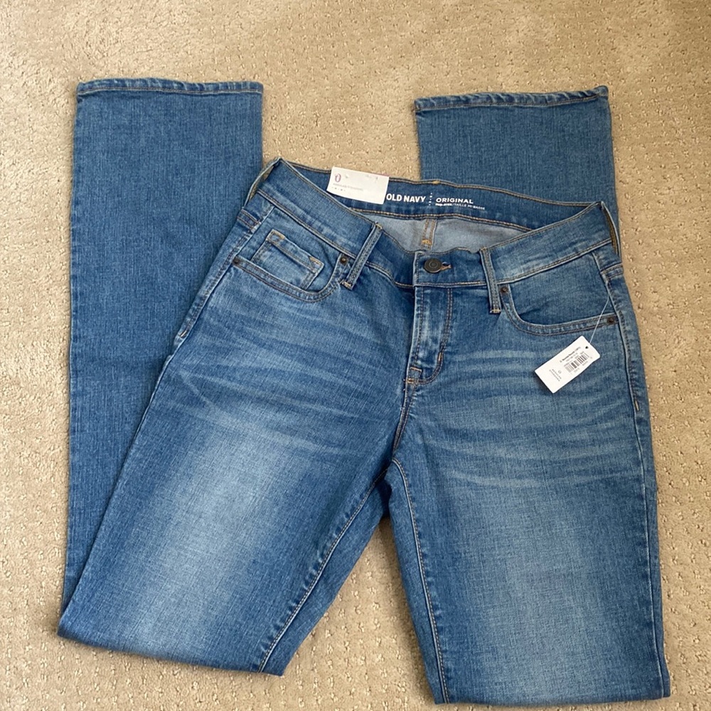 NWT Old Navy Mid-Rise Original Boot Cut Jeans